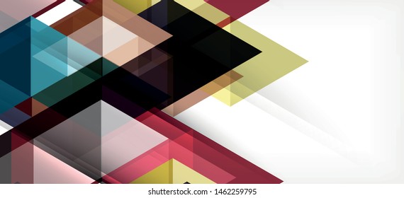 Modern mosaic triangle template background, great design for any purposes. Abstract geometric graphic design triangle pattern. Geometric line pattern. Abstract texture.