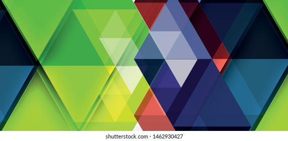 Modern mosaic triangle template background, great design for any purposes. Abstract geometric graphic design triangle pattern. Geometric line pattern. Abstract texture.
