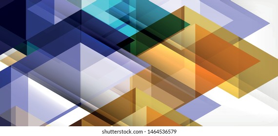 Fondo de plantilla de triángulo de mosaico moderno, gran diseño para cualquier propósito. Resumen del patrón de triángulo de diseño gráfico geométrico. Patrón de línea geométrica. Textura abstracta.