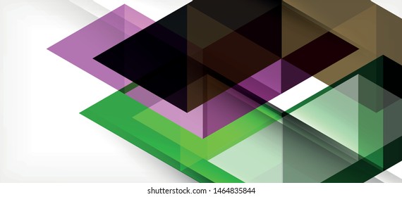 Moderner Mosaik-Dreieck-Template-Hintergrund, großartiges Design für jeden Zweck. Abstraktes geometrisches Design-Dreieck-Muster. Geometrisches Zeilenmuster. Abstrakte Textur.