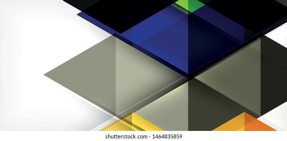 Modern mosaic triangle template background, great design for any purposes. Abstract geometric graphic design triangle pattern. Geometric line pattern. Abstract texture.