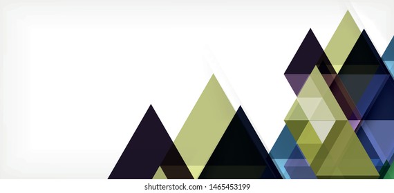Modern mosaic triangle template background, great design for any purposes. Abstract geometric graphic design triangle pattern. Geometric line pattern. Abstract texture.