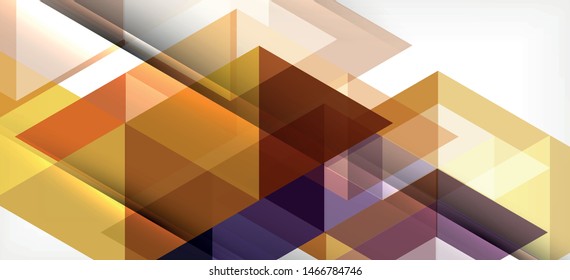 Fondo de plantilla de triángulo de mosaico moderno, gran diseño para cualquier propósito. Resumen del patrón de triángulo de diseño gráfico geométrico. Patrón de línea geométrica. Textura abstracta.