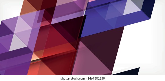 Modern mosaic triangle template background, great design for any purposes. Abstract geometric graphic design triangle pattern. Geometric line pattern. Abstract texture.