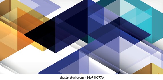 Modern mosaic triangle template background, great design for any purposes. Abstract geometric graphic design triangle pattern. Geometric line pattern. Abstract texture.