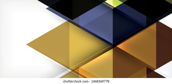 Modern mosaic triangle template background, great design for any purposes. Abstract geometric graphic design triangle pattern. Geometric line pattern. Abstract texture.