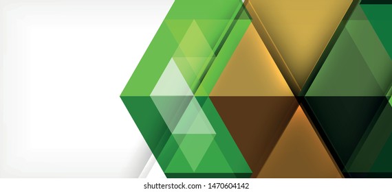 Modern mosaic triangle template background, great design for any purposes. Abstract geometric graphic design triangle pattern. Geometric line pattern. Abstract texture.