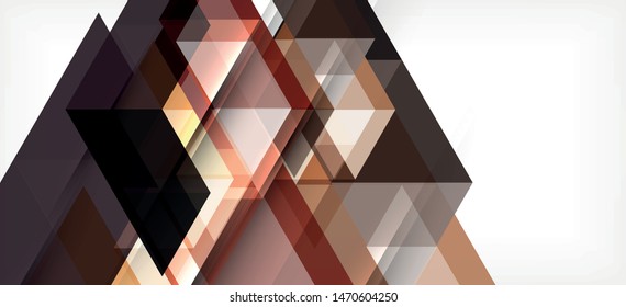 Modern mosaic triangle template background, great design for any purposes. Abstract geometric graphic design triangle pattern. Geometric line pattern. Abstract texture.