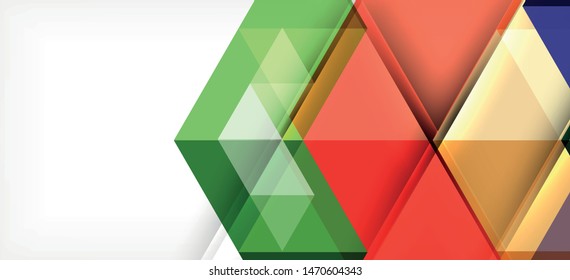 Modern mosaic triangle template background, great design for any purposes. Abstract geometric graphic design triangle pattern. Geometric line pattern. Abstract texture.