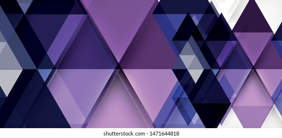 Modern mosaic triangle template background, great design for any purposes. Abstract geometric graphic design triangle pattern. Geometric line pattern. Abstract texture.