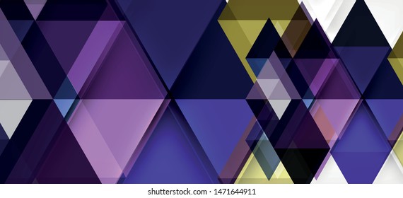 Modern mosaic triangle template background, great design for any purposes. Abstract geometric graphic design triangle pattern. Geometric line pattern. Abstract texture.