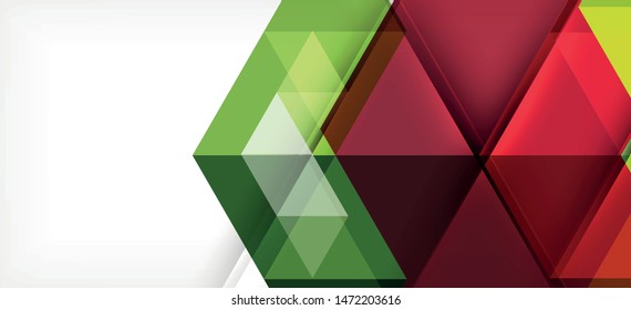 Modern mosaic triangle template background, great design for any purposes. Abstract geometric graphic design triangle pattern. Geometric line pattern. Abstract texture.