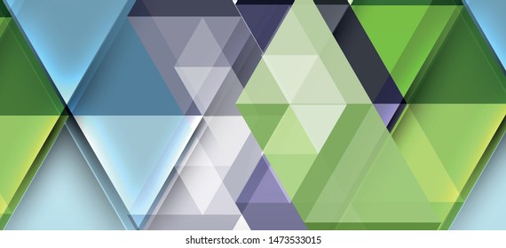 Modern mosaic triangle template background, great design for any purposes. Abstract geometric graphic design triangle pattern. Geometric line pattern. Abstract texture.