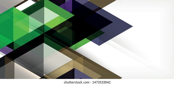 Modern mosaic triangle template background, great design for any purposes. Abstract geometric graphic design triangle pattern. Geometric line pattern. Abstract texture.