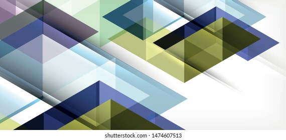 Fondo de plantilla de triángulo de mosaico moderno, gran diseño para cualquier propósito. Resumen del patrón de triángulo de diseño gráfico geométrico. Patrón de línea geométrica. Textura abstracta.