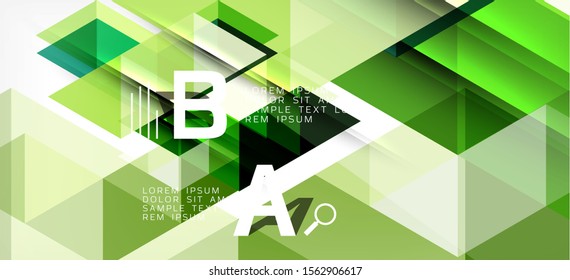 Modern mosaic triangle template background, great design for any purposes. Abstract geometric graphic design triangle pattern. Geometric line pattern. Abstract texture.