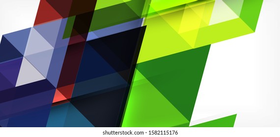 Modern mosaic triangle template background, great design for any purposes. Abstract geometric graphic design triangle pattern. Geometric line pattern. Abstract texture.