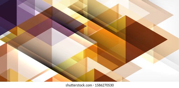 Fondo de plantilla de triángulo de mosaico moderno, gran diseño para cualquier propósito. Resumen del patrón de triángulo de diseño gráfico geométrico. Patrón de línea geométrica. Textura abstracta.