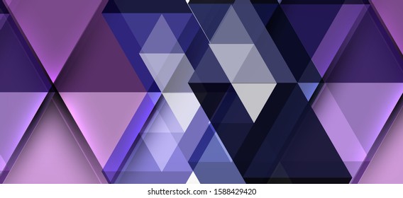 Fundo de modelo de triângulo de mosaico moderno, grande design para qualquer propósito. Padrão de triângulo de design geométrico abstrato. Padrão de linha geométrica. Textura abstrata.