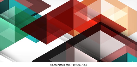 Modern mosaic triangle template background, great design for any purposes. Abstract geometric graphic design triangle pattern. Geometric line pattern. Abstract texture.