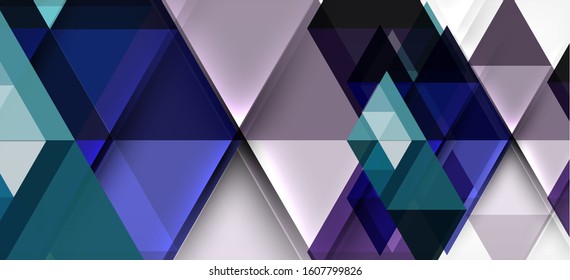 Modern mosaic triangle template background, great design for any purposes. Abstract geometric graphic design triangle pattern. Geometric line pattern. Abstract texture.
