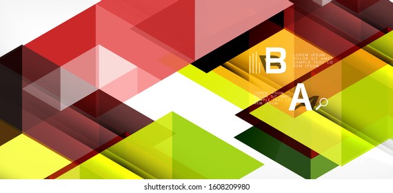 Fondo de plantilla de triángulo de mosaico moderno, gran diseño para cualquier propósito. Resumen del patrón de triángulo de diseño gráfico geométrico. Patrón de línea geométrica. Textura abstracta.