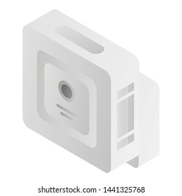 Modern motion sensor icon. Isometric of modern motion sensor vector icon for web design isolated on white background