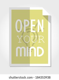 modern motivational poster, poster concept