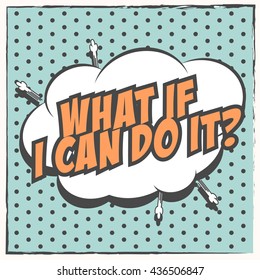 modern motivational quote, illustration in vector format