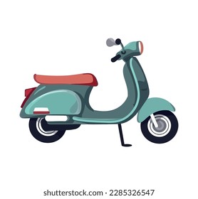 Modern motorcycle high speed icon isolated