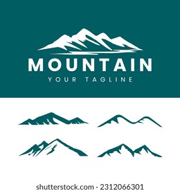 Modern Mountain Logo set collection