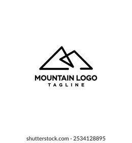 modern mountain logos are also unique, perfect for business construction, consulting, finance, etc.