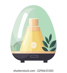 forma de montaña moderna icono del difusor de aceite esencial aislado