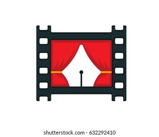 Modern Movie Studio Logo