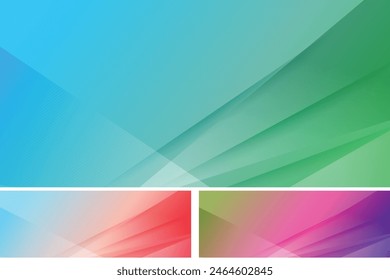Modern multi color Background Line Light Abstract. vector background