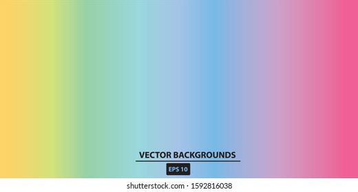 Modern Multi Soft Color Vector Background Template