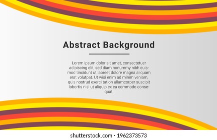 Modern Multicolor Curved Presentation Background