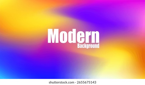Gradiente multicolor moderno con transiciones suaves y tonos vibrantes, ideal para fondos de Vector modernos, creativos y abstractos.