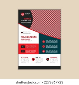 Modern Multipurpose Flyer Template - Fully Editable and Print Ready, A4 Size With Bleed.