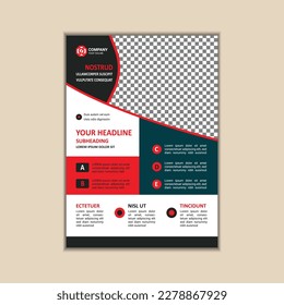 Modern Multipurpose Flyer Template - Fully Editable and Print Ready, A4 Size With Bleed.