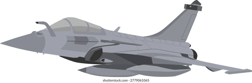 modern multirole fighter aircraft featuring a delta wing, canards, and an aerial refueling probe