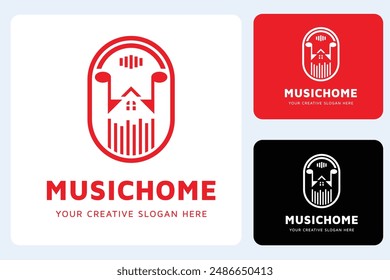 Modern Music Logo Design Template