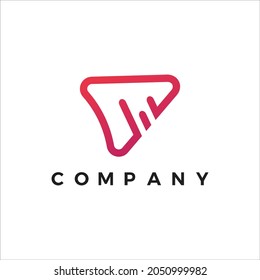 Vector de logotipo musical moderno para su empresa o empresa