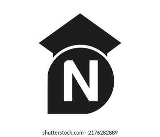 plantilla de diseño de logotipo de letra N moderna Icono abstracto