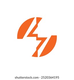 Modern N letter logo vector