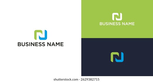 Modern N Logo Design  Creative Business Identity Symbol