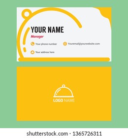 Modern name card for catering industry - Name Card Design