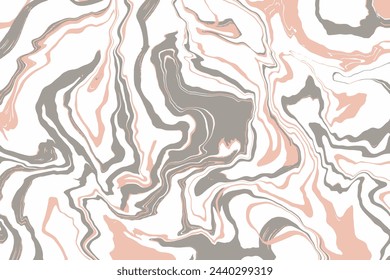 Fondo de vector de arte de pared natural moderno. Dibujo de fondo de tono monocromo con formas abstractas onduladas. Diseño para estampados enmarcados en pared, lienzos, póster, decoración del hogar, portada, papel pintado.