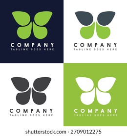 Modern Nature Logo Collection suitable for use for company digital assets