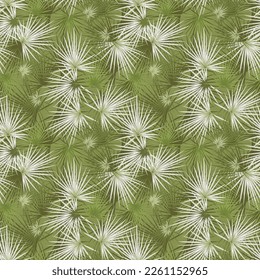 Modern Nature tropical leaf background vector. Floral pattern, Tropic plant with Rainforest plant , Vector illustration. Design for fashion , fabric, textile, wallpaper , wrapping and all prints 